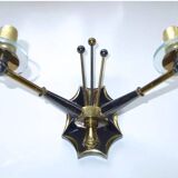 Paire d’appliques spoutnik 1950
