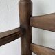 Pair of Dudouyt armchairs from the 1950s, oak.