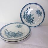 4 flat plates from St Amand, Margot model