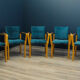Kusch & Co dining chairs, 1960s, set of 5