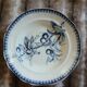 9 assiettes creuses anciennes dépareillées 