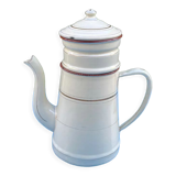 Enamelled coffee maker