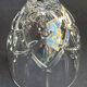 Bohemia - glasses on foot (6) - Modern mid-century - Lead crystal 24% Pbo