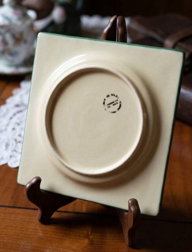 Assiette céramique Vallauris