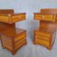 Art Deco bedside tables in pairs