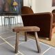 Antique tripod farm stool