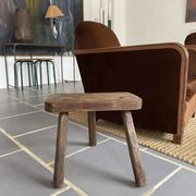 Tabouret de ferme tripode ancien