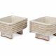 2 ceramic planters from the 1970s