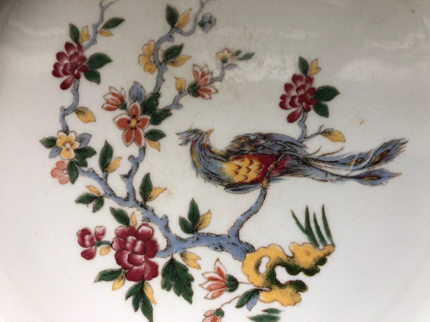 Porcelain dessert plates Sarreguemines