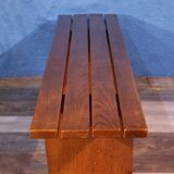 1960s slatted bench