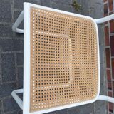 Cesca dining room chair designed by Marcel Breuer