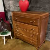 Commode pieds compas années 50.