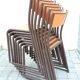 Series of 7 vintage chairs