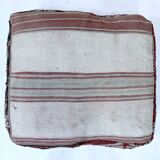 Moroccan kilim pouf