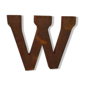 Lettre industrielle w