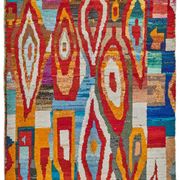 Handwoven Turkish Recycled Boho Rug 195 cm x 297 cm