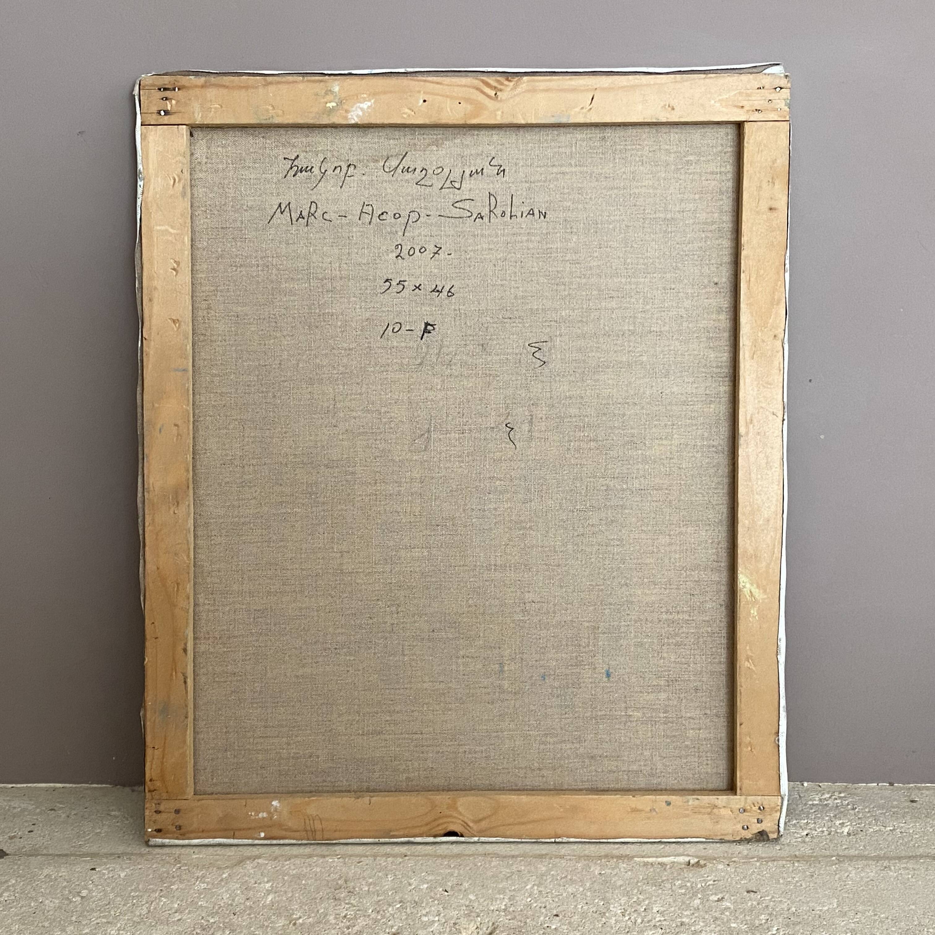 Orientalist oil on canvas. The snake charmer. 55x46.