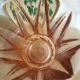 Vintage rosaline pink glass vase