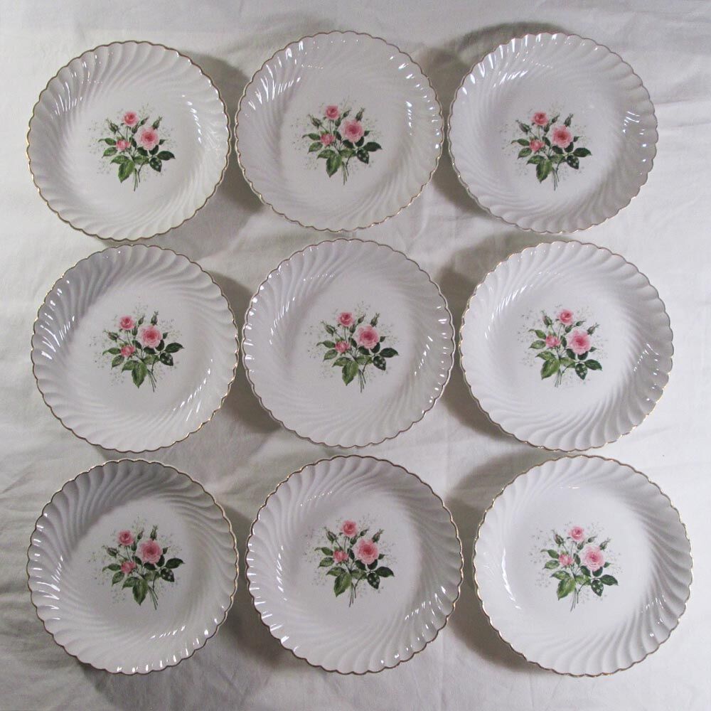 9 KG Lunéville earthenware plates