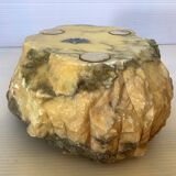 Empty alabaster ashtray pocket Italy