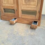 Old french bank locker room in oak