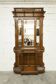 Napoleon III wardrobe in walnut, late 19th century, 3 mirrors, marble.