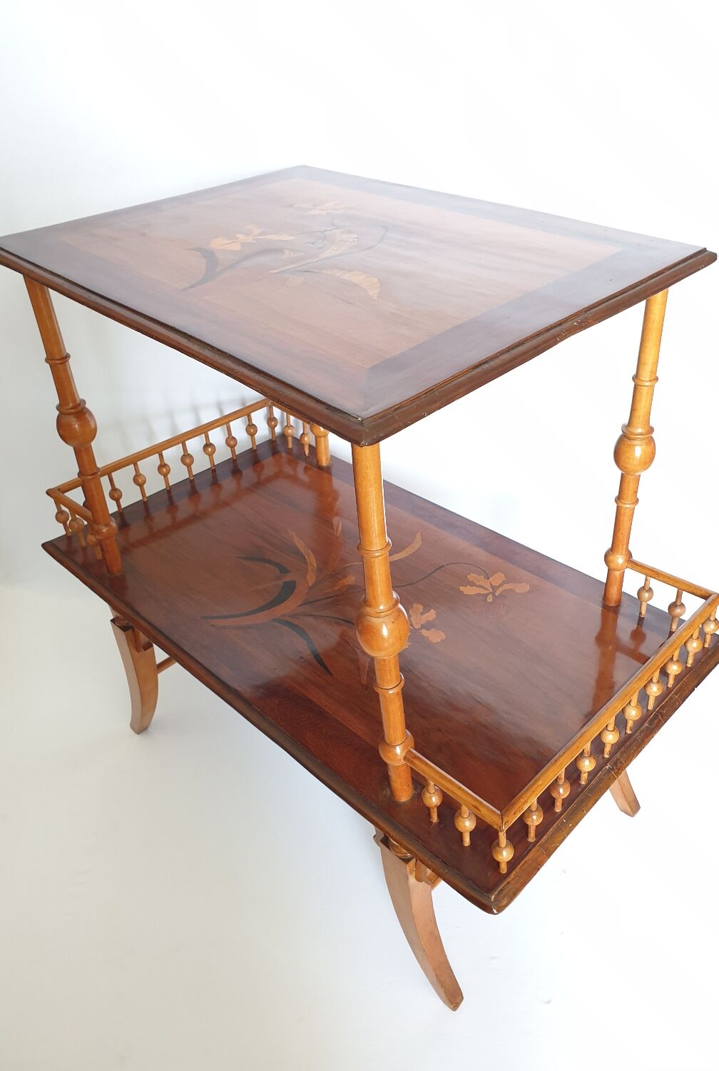 Art Nouveau tea table from the Nancy school