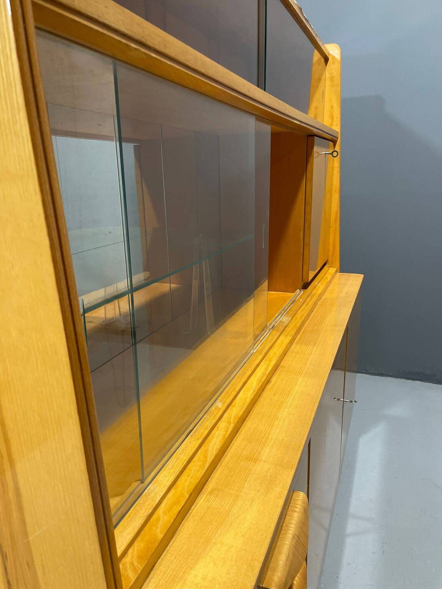 Original 1960s Mid-Century Highboard by František Jirák for Tatra Nábytok