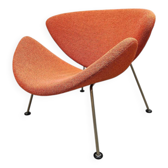 Chaise Orange Slice design vintage hollandais Pierre Paulin Artifort F437