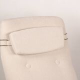 Large Norwegian Teak Armchair with Ottoman, Folke Ohlsson for Westnofa.