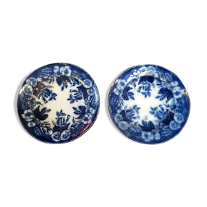 paire d'assiettes decor