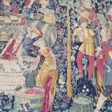 Wall tapestry hanging Les Vendanges Editions ARTIS FLORA numbered