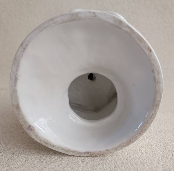 Vase porte-pipe en porcelaine