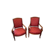 Pair of Empire period armchairs