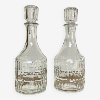Vintage oil and vinegar bottles