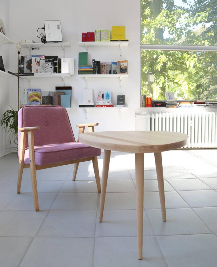 Original polish mid-century 366 chair designed in 1962 by Józef Chierowski. PERSONALIZATION