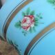 Calice en verre opalin bleu
