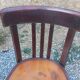 Set de 5 chaises de bistrot anciennes