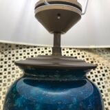 Jean-Noël Bouillet painted table lamp