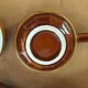 Set of nine bistro chocolate cups