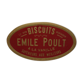 Plaque publicitaire