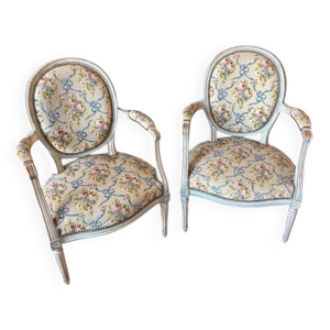 Paire de fauteuils, style,