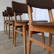 Vintage STOL Kamnik Dining Chair: 1970s Yugoslavian Mid-Century Leather Bis