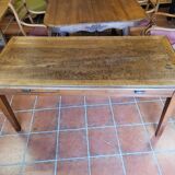 Antique oak farmhouse table