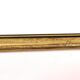 Rectangular gold mirror with bevelled glass.
