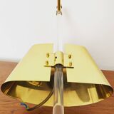 Applique murale en laiton et acrylique