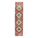 Vintage Turkish Hand-Knotted Red Runner Rug 83x380