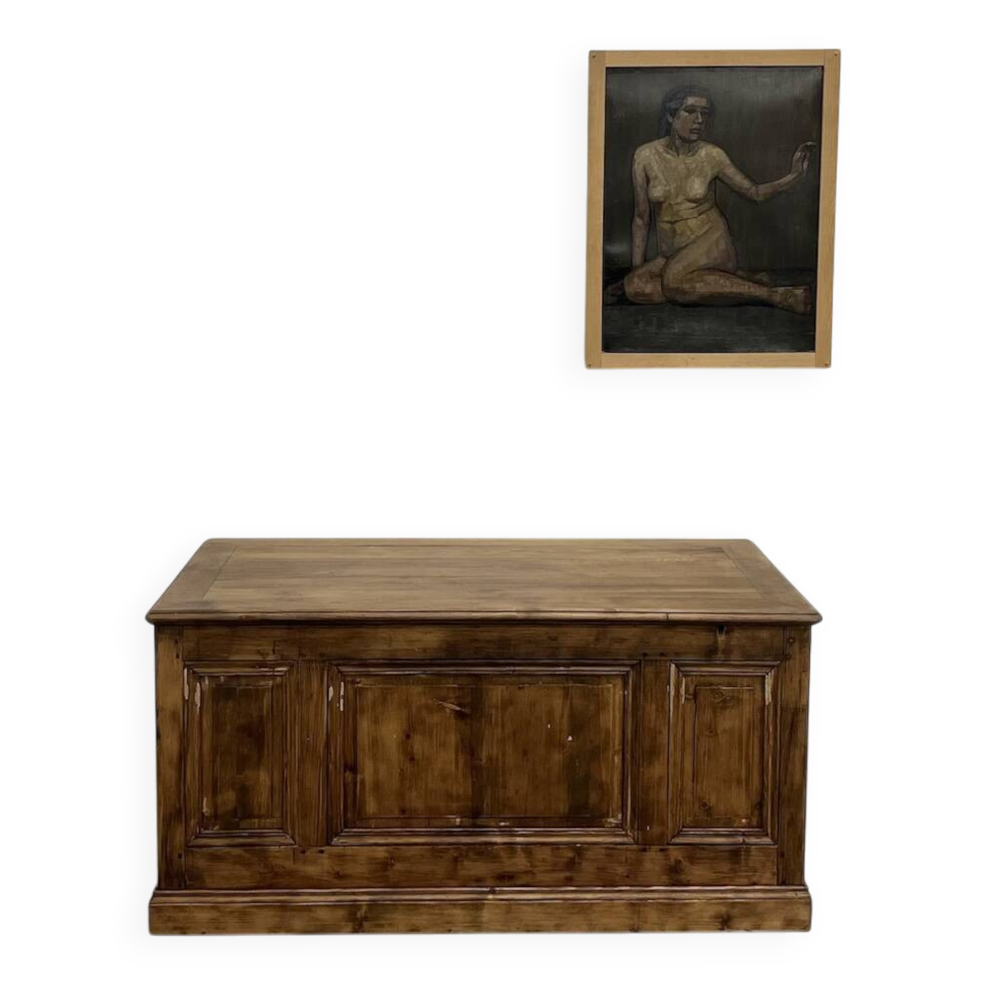 Comptoir de commerce des années 1900