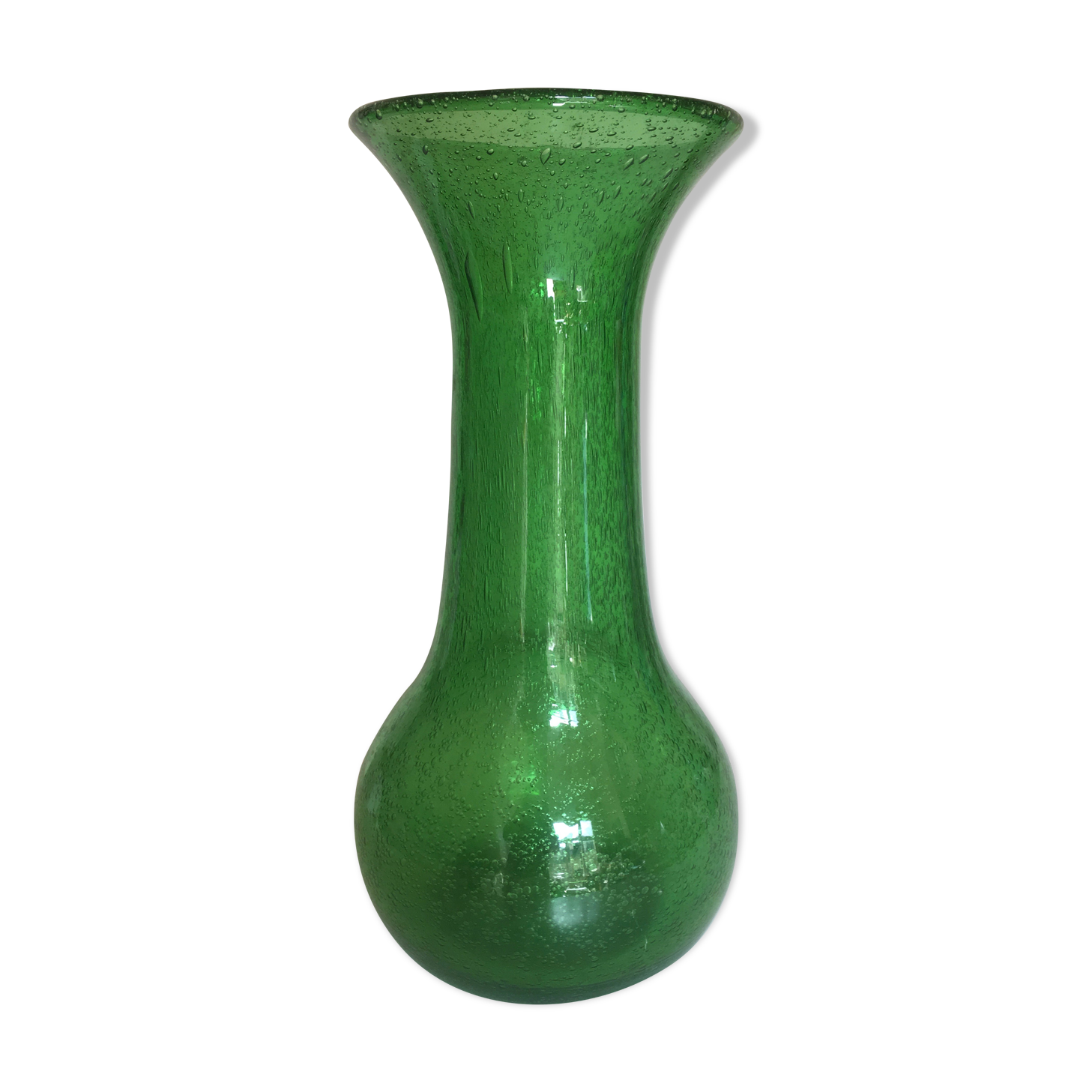 Biot H42cm Mid Century Glass Vase XL