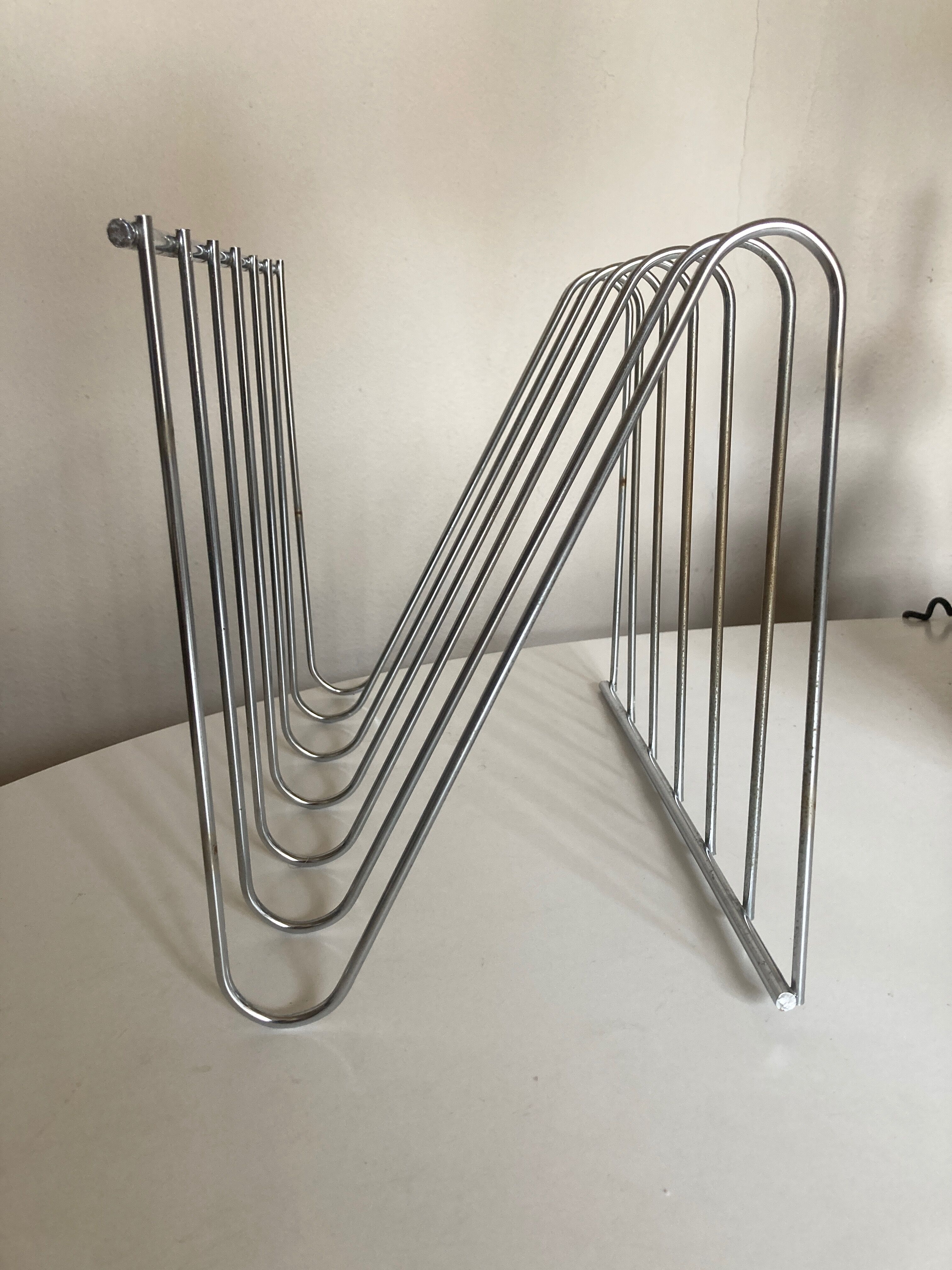 Magazine holder Z 1970 chrome wire